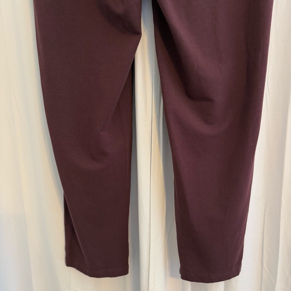 J.Jill Pure Jill Affinity French Terry Slim Leg Pants XL Plum Purple Soft - Picture 5 of 6
